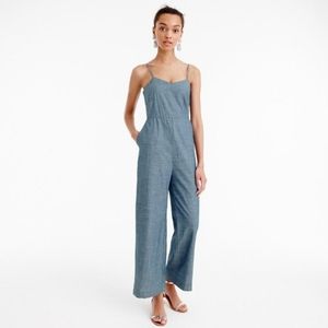 J Crew Chambray Jumpsuit 00